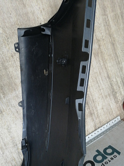 AA045468; Бампер задний; под паркт. (A2128857625) для Mercedes-Benz E-klasse IV Sedan рест. (W212) (2013-2016)/БУ; Оригинал; Р1, Мелкий дефект; 