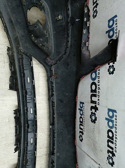 AA045351; Бампер передний; под паркт.; под омыват. (95122388) для Opel Mokka (2012 - 2015)/БУ; Оригинал; Р1, Мелкий дефект; 