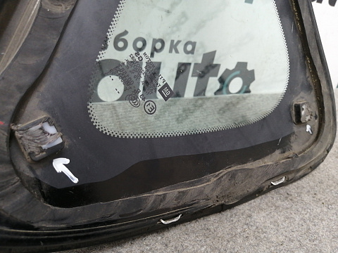 Фотография детали AA011060; Стекло на заднее правое крыло (13271403) для Opel Astra/БУ; Оригинал; Р1, Мелкий дефект; . Фото номер 4