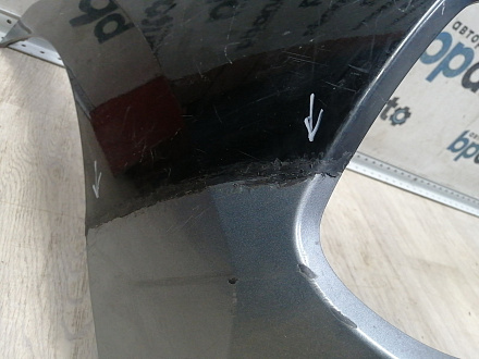 AA046272; Бампер передний; без паркт.; без омыват. (86511-F2000) для Hyundai Elantra VI (AD) (2016-2018)/БУ; Оригинал; Р2, Удовлетворительное; 