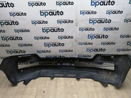 AA045327; Бампер передний; под паркт.; под омыват. (52119-60M50) для Toyota Land Cruiser 200 рест.2 (2015 - 2021)/БУ; Оригинал; Р1, Мелкий дефект; 