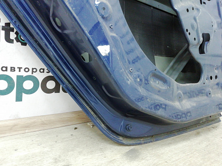 AA007515; Дверь задняя левая, алюминий (41527228149) для BMW 5 серия F07/БУ; Оригинал; Р0, Хорошее; (A76) Темно-синий перламутр