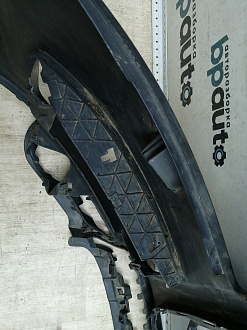 AA045530; Бампер передний; под паркт.; под омыват. (4L0 807 437 H) для Audi Q7 I рест. (2010-2015)/БУ; Оригинал; Р1, Мелкий дефект; 