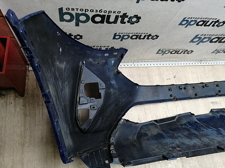 AA045845; Бампер передний; без паркт.; без омыват. (2803101XKQ00A) для Haval F7 I (2019- 2022)/БУ; Оригинал; Р1, Мелкий дефект; 