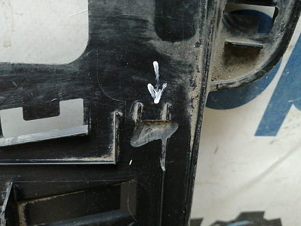 AA045212; Накладка заднего бампера, широкая (52162-60090 /50) для Toyota Land Cruiser Prado/БУ; Оригинал; Р2, Удовлетворительное;