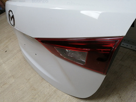 Крышка багажника Мазда 3 III BM Sedan 2013-2016, б/у, фото 3