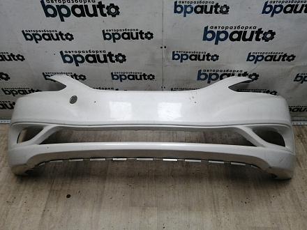 BA000150; Бампер передний; без паркт.; без омыват. (86511-3S500) для Hyundai Sonata VI (YF) (2010-2014)/БУ; Оригинал; Р1, Мелкий дефект; 
