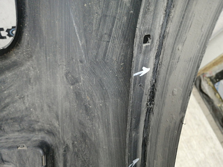 AA045641; Бампер передний; под паркт.; под омыват. (4G8 807 437) для Audi A7 I Sportback (2010-2014)/БУ; Оригинал; Р1, Мелкий дефект; 