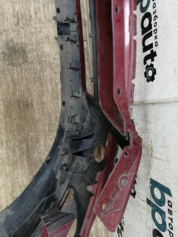 Фотография детали AA027921; Бампер передний; без паркт.; под омыват. (30763408) для Volvo XC60 I (2008-2013)/БУ; Оригинал; Р1, Мелкий дефект; . Фото номер 17