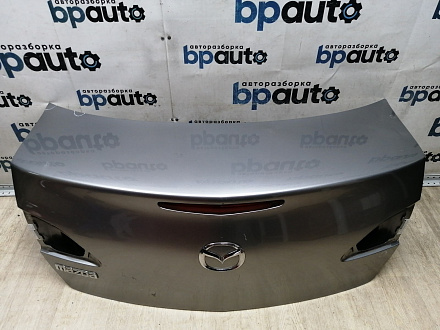 AA045239; Крышка багажника (BBY3-5261XB) для Mazda 3 BL/БУ; Оригинал; Р1, Мелкий дефект; (38P) Серый