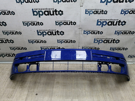 AA045387; Бампер передний; без паркт.; без омыват. (1Z0 807 221) для Skoda Octavia/БУ; Оригинал; Р1, Мелкий дефект; 