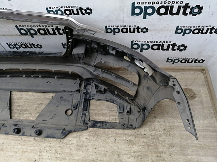 AA017541; Бампер передний; под паркт.; под омыват. (HK83-17F003-A) для Jaguar F-Pace I (2016-2020)/БУ; Оригинал; Р0, Хорошее; 