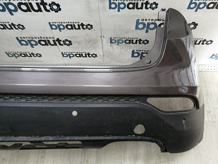 AA044921; Бампер задний (86611-2W000) для Hyundai Santa Fe III (2012 - 2015)/БУ; Оригинал; Р1, Мелкий дефект; 