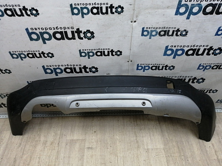 AA046300; Юбка заднего бампера; под паркт. (51127303803) для BMW Х1 I (E84) рест. (2012-2015)/БУ; Оригинал; Р1, Мелкий дефект; 