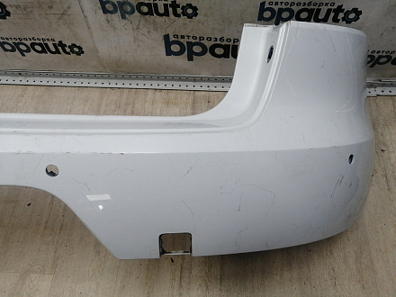 AA046189; Бампер задний; под паркт. (95B807421) для Porsche Macan I (2014-2018)/БУ; Оригинал; Р1, Мелкий дефект; 