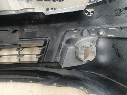 AA045993; Бампер передний; без паркт.; под омыват. (62022-EM00H) для Nissan Tiida/БУ; Оригинал; Р1, Мелкий дефект; 