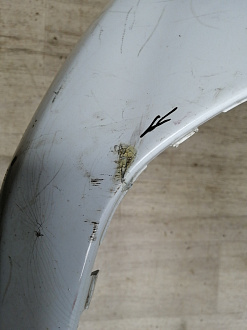 AA046147; Бампер передний; под паркт.; под омыват. (BS71-17757-A) для Ford Mondeo/БУ; Оригинал; Р1, Мелкий дефект; 