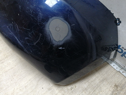 BA000211; Бампер задний; без паркт. (52159-02400) для Toyota Auris I (2007- 2010)/БУ; Оригинал; Р1, Мелкий дефект; 