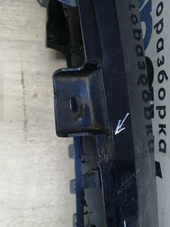 BA000245; Бампер передний; без паркт.; под омыват. (5M0807221N) для Volkswagen Golf Plus II (2009-2014)/БУ; Оригинал; Р2, Удовлетворительное; 