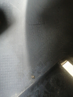 AA045761; Бампер передний, AMG; под паркт.; под омыват. (A1668856425) для Mercedes-Benz GL-klasse II (X166) (2012-2016)/БУ; Оригинал; Р1, Мелкий дефект; 