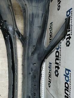 AA045587; Бампер передний; без паркт.; без омыват. (86511-3S500) для Hyundai Sonata VI (YF) (2010-2014)/БУ; Оригинал; Р1, Мелкий дефект; 