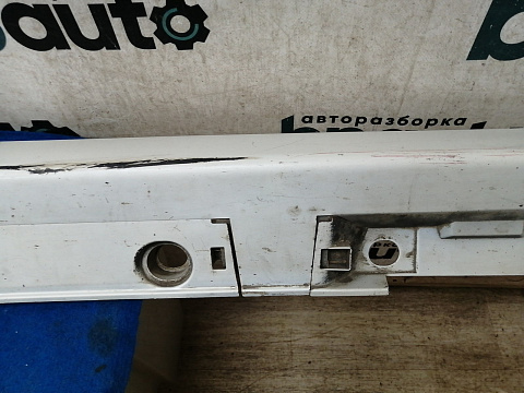 Фотография детали AA031727; Накладка порога правая, пластик (75850-47010) для Toyota Prius/БУ; Оригинал; Р1, Мелкий дефект; . Фото номер 11