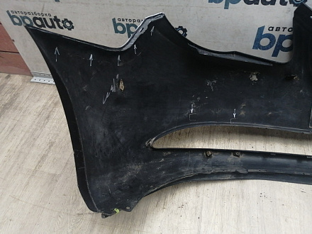 AA044985; Бампер передний; без паркт.; без омыват. (86511-2H000) для Hyundai Elantra IV (HD) (2006-2011)/БУ; Оригинал; Р2, Удовлетворительное; 