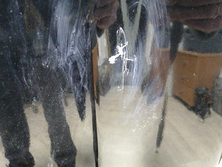 AA045358; Крыло переднее левое, под указатель поворота (F3101-JH1EA) для Nissan X-Trail T31/БУ; Оригинал; Р1, Мелкий дефект; 