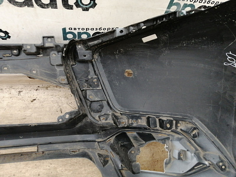 Фотография детали AA038183; Бампер передний; под паркт.; под омыват. (6400H059) для Mitsubishi Pajero Sport III (2015-2020)/БУ; Оригинал; Р2, Удовлетворительное; . Фото номер 16