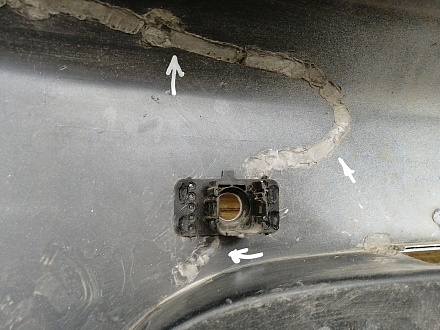 AA031141; Бампер задний; под паркт. ( 86611-A2600) для Kia CEED II рест. Hatchback 5D (2015- 2018)/БУ; Оригинал; Р2, Удовлетворительное; 