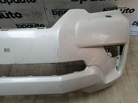 AA044837; Бампер передний; без паркт.; под омыват. (52119-6B984) для Toyota Land Cruiser Prado 150 рест.2 (2017- 2020)/БУ; Оригинал; Р1, Мелкий дефект; 