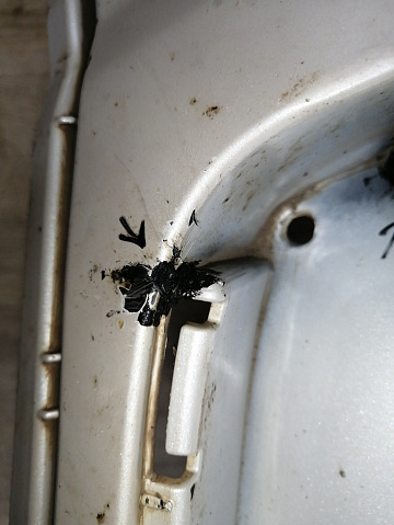 Фотография детали AA045389; Бампер передний; под паркт.; без омыват. (ANJ93404) для Cadillac Escalade IV (2014-2020)/БУ; Оригинал; Р2, Удовлетворительное; . Фото номер 7