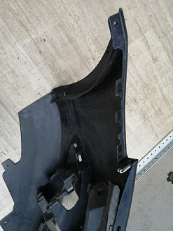 AA045631; Бампер передний; под паркт.; под омыват. (4G0 807 437) для Audi A6 C7/БУ; Оригинал; Р1, Мелкий дефект; 