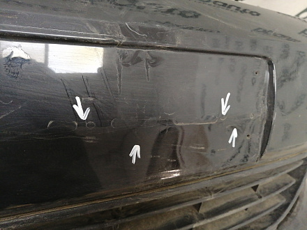 Бампер передний Фольксваген Polo V Sedan 2010-2014, б/у, фото 4