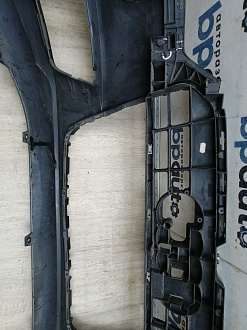 AA045626; Бампер передний; под паркт.; под омыват. (4G0 807 437) для Audi A6 C7/БУ; Оригинал; Р1, Мелкий дефект; 