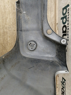 AA033895; Бампер задний; без паркт. (85022-EB300) для Nissan Pathfinder III (2004-2010)/БУ; Оригинал; Р1, Мелкий дефект; 