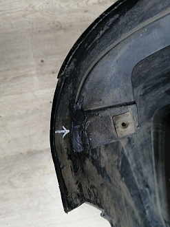 BA000171; Бампер передний, S-line; под паркт.; под омыват. (8T0 807 437 D) для Audi A5/БУ; Оригинал; Р1, Мелкий дефект; 