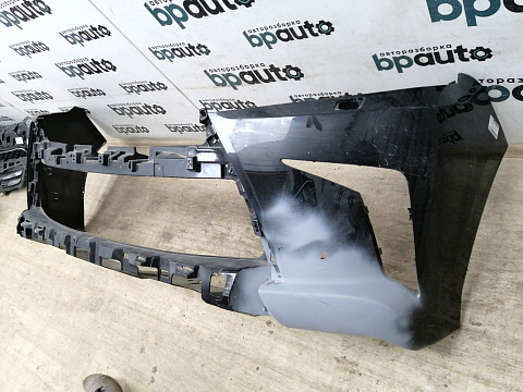 Фотография детали AA014863; Бампер передний ; под паркт.; под омыват. (52119-60G80) для Lexus LX570, LX450D рест.2 (2015 - 2021)/БУ; Оригинал; Р1, Мелкий дефект; . Фото номер 3