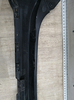 AA045379; Бампер задний; без паркт. (6410D125) для Mitsubishi Pajero Sport III (2015-2020)/БУ; Оригинал; Р1, Мелкий дефект; 