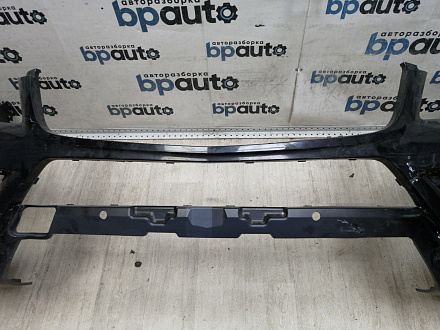 AA046104; Бампер передний, AMG; под паркт.; под омыват. (A1668803140) для Mercedes-Benz M-klasse III (W166) (2011-2015)/БУ; Оригинал; Р1, Мелкий дефект; 