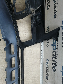 AA045796; Бампер передний; под паркт.; под омыват. (8R0 807 437 AH) для Audi Q5 I рест. (2012-2017)/БУ; Оригинал; Р1, Мелкий дефект; 