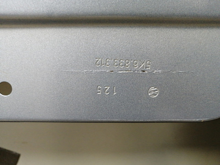 AA025285; Дверь задняя правая (5K6833056K) для Volkswagen Golf VI HB 5D (2008- 2012)/БУ; Оригинал; Р2, Удовлетворительное; 