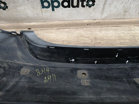 Фотография детали AA029965; Бампер задний; под паркт. (6RU807421) для Volkswagen Polo V Sedan (2010-2014)/БУ; Оригинал; Р2, Удовлетворительное; . Фото номер 14