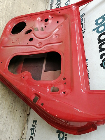 Фотография детали AA043236; Дверь задняя правая (6R4 833 056 J) для Volkswagen Polo V Hatchback (2009-2013)/БУ; Оригинал; Р2, Удовлетворительное; . Фото номер 16