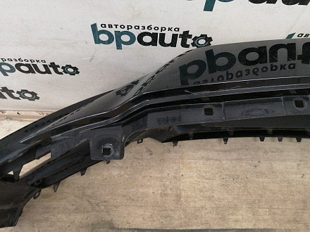 AA037374; Бампер передний; под паркт.; под омыват. (HK83-17F003-A) для Jaguar F-Pace I (2016-2020)/БУ; Оригинал; Р0, Хорошее; 