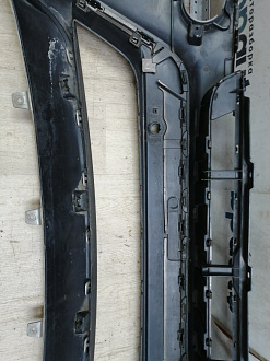 AA046484; Бампер передний; под паркт. (51117210763) для BMW Х5 II (E70) рест. (2010-2013)/БУ; Оригинал; Р1, Мелкий дефект; 