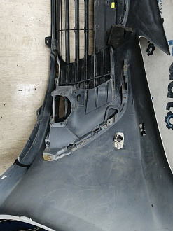 AA045787; Бампер передний; под паркт.; под омыват. (52119-06J20) для Toyota Camry 70 рест. (2021-2024)/БУ; Оригинал; Р1, Мелкий дефект; 