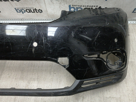 AA044604; Бампер передний; под паркт.; без омыват. (52119-0E914) для Toyota Highlander II рест. (2010 - 2013)/БУ; Оригинал; Р2, Удовлетворительное; 