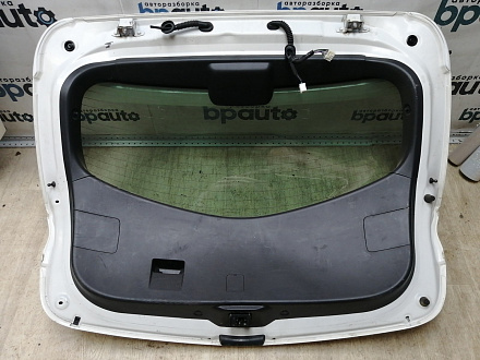 AA045283; Крышка багажника (BBY1-6202X) для Mazda 3 BL/БУ; Оригинал; Р0, Хорошее; (34K) Белый перламутр