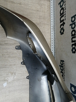 AA046015; Бампер передний; без паркт.; под омыват. (52119-42992) для Toyota Rav4 35 (2010 — 2013)/БУ; Оригинал; Р1, Мелкий дефект; 